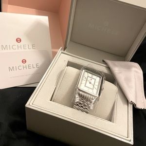 Brand new never worn Michele watch